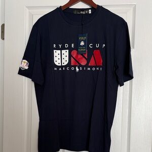 Polo by Ralph Lauren Navy USA Graphic Short Sleeve Tee